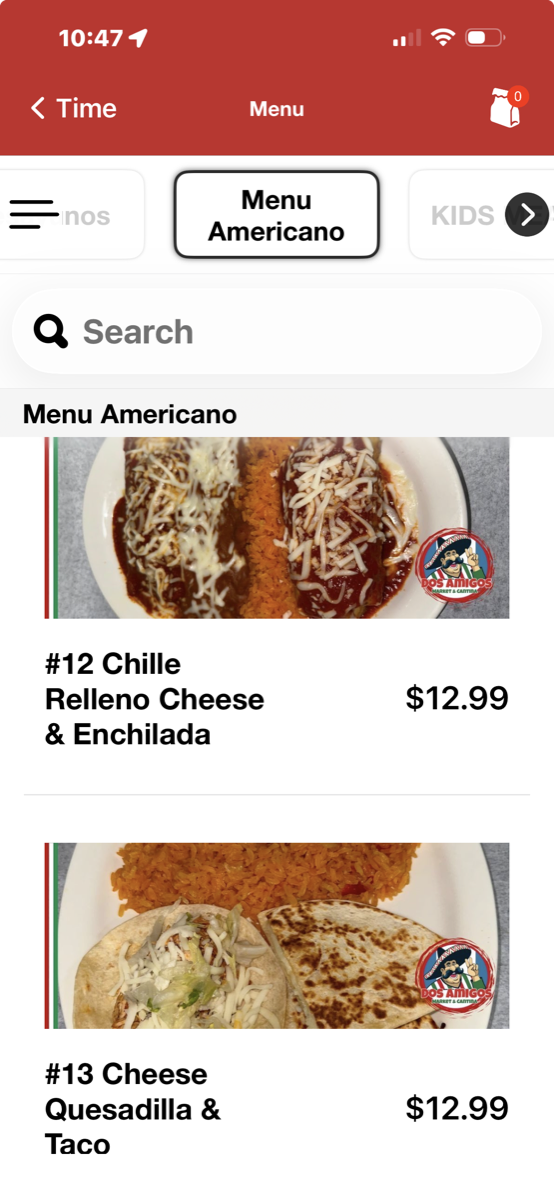 Dos Amigos app